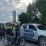 Patroli Subuh Gabungan Sat Lantas dan Sat Samapta Polres Pasangkayu, Pastikan Ramadhan Aman dan Lalu Lintas Lancar