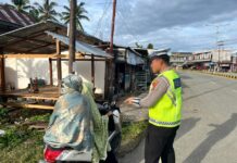 Commander Wish Pagi Hari, Sat Lantas Polres Pasangkayu Hadirkan Rasa Aman di Titik Strategis Kota