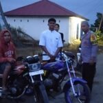 Subuh Penuh Makna, Polsek Sarudu Hadir Jaga Ketertiban di Anjungan Pantai Sarudu