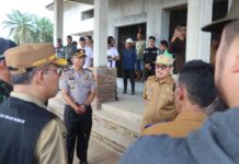 Kapolres Pasangkayu Kawal Langsung Kunker dan Safari Ramadhan Gubernur Sulbar di Lokasi Strategis Batalyon TP 784