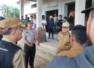 Kapolres Pasangkayu Kawal Langsung Kunker dan Safari Ramadhan Gubernur Sulbar di Lokasi Strategis Batalyon TP 784