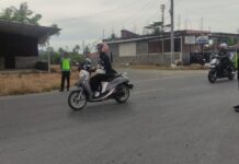 Commander Wish Gatur Pagi, Wujud Kepedulian Sat Lantas Polres Pasangkayu Mengawal Keselamatan Warga Sejak Fajar