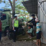 Sat Lantas Polres Pasangkayu Gelar Binluh dan Sambang Unit Kamsel, Tekankan Tertib Berlalu Lintas