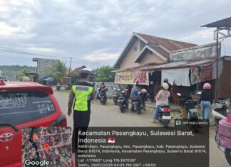 Sat Lantas Polres Pasangkayu Gelar Patroli Ngabuburit, Jaga Keamanan dan Kelancaran Lalu Lintas Jelang Berbuka