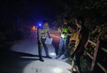 Unit Gakkum Sat Lantas Polres Pasangkayu Tangani Laka Lantas di Tikke Raya, Satu Korban Meninggal Dunia