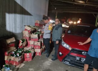 Operasi Trantibunmas Ramadan, Polsek Pasangkayu Bersama Satpol PP Intensifkan Pengawasan Penyakit Masyarakat
