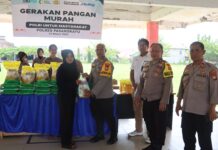 Polres Pasangkayu Gelar Bazar Pangan Murah Serentak, Bantu Warga Penuhi Kebutuhan Jelang Idul Fitri