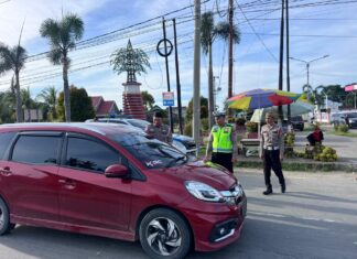 Satgas Kamseltibcarlantas Polres Pasangkayu Pastikan Arus Lalu Lintas Aman dan Lancar Selama Operasi Ketupat Marano 2026