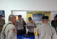 Pos Terpadu Bundaran Smart Pasangkayu Terima Kunjungan Was Ops Polda Sulbar dalam Rangka Operasi Ketupat Marano 2026