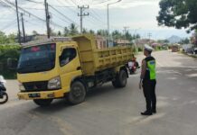 Satgas Kamseltibcarlantas Polres Pasangkayu Intensifkan Himbauan Keselamatan Mudik 2026