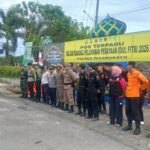 Perkuat Kesiapan Pengamanan Idulfitri, Personel Operasi Ketupat Marano 2026 Apel Pagi di Bundaran Smart