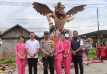 Kapolres Pasangkayu Hadiri Festival Ogoh-Ogoh, Wujud Toleransi Menyambut Hari Raya Nyepi