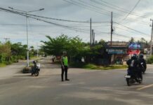 Satgas Kamseltibcarlantas Polres Pasangkayu Intensifkan Pengaturan Arus Lalu Lintas dalam Ops Ketupat Marano 2026