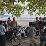 Patroli Humanis Operasi Ketupat Marano 2026, Personel Pos Pam Baras Beri Edukasi di Pantai Salukaili