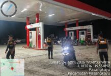 Patroli Malam Sat Samapta Pasangkayu Sisir Titik Rawan, Warga Merasa Lebih Aman!