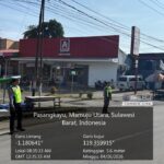 Patroli Rutin Minggu Pagi, Polisi Lalu Lintas Pasangkayu Pastikan Arus Tetap Lancar