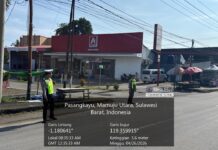 Patroli Rutin Minggu Pagi, Polisi Lalu Lintas Pasangkayu Pastikan Arus Tetap Lancar