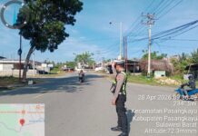 Aksi Sigap Sat Lantas Pasangkayu Atur Lalin, Pengendara Merasa Lebih Nyaman