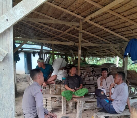 Cegah Gangguan Kamtibmas, Polisi Intensifkan Sambang dan Himbauan ke Warga