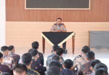 Tegaskan Transparansi dan Integritas, Kapolres Pasangkayu Beri Arahan Calon Siswa Bintara Polri T.A 2026