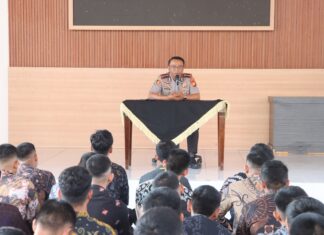 Tegaskan Transparansi dan Integritas, Kapolres Pasangkayu Beri Arahan Calon Siswa Bintara Polri T.A 2026