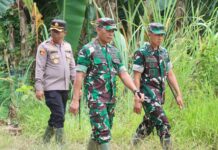 Kapolres Pasangkayu Hadiri Ground Breaking Jembatan Gantung Sungai Salopatagang, Wujud Dukungan Infrastruktur untuk Masyarakat