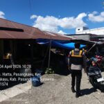 Sasar Alfamidi hingga Pasar Tumpah, Patroli Pagi Sat Samapta Polres Pasangkayu Perkuat Keamanan