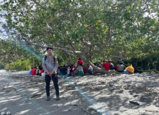 Polsek Sarudu Amankan Ibadah Padang Paskah Jemaat Bukit Sion, Berlangsung Aman dan Penuh Sukacita