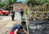 Polsek Pasangkayu Gerak Cepat Tangani Peristiwa Kebakaran 1 Unit Rumah di Dusun Salu Balo, Kecamatan Tikke Raya