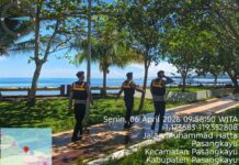 Jaga Kamtibmas Tetap Kondusif, Sat Samapta Polres Pasangkayu Rutin Patroli di Area Publik
