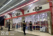 Cegah Tindak Pidana di Malam Hari, Sat Samapta Polres Pasangkayu Sisir Titik Rawan Kota