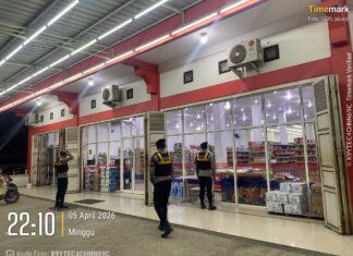 Cegah Tindak Pidana di Malam Hari, Sat Samapta Polres Pasangkayu Sisir Titik Rawan Kota