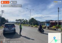 Satlantas Polres Pasangkayu Gelar Patroli Rutin, Jaga Kamtibmas dan Kelancaran Arus Lalu Lintas