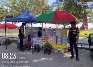 Patroli Pagi Sat Samapta Polres Pasangkayu, Ciptakan Rasa Aman di Titik Rawan Aktivitas Warga