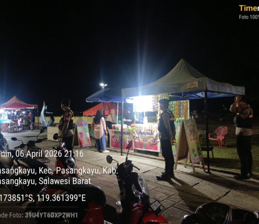 Hadir di Tengah Masyarakat, Patroli Malam Sat Samapta Polres Pasangkayu Jaga Kamtibmas Tetap Kondusif