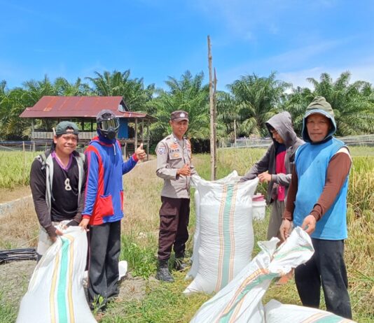 Bhabinkamtibmas Polsek Sarudu Laksanakan Sambang dan Himbauan Kamtibmas di Desa Patika