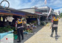 Patroli Pagi Polres Pasangkayu, Beri Rasa Aman di Pusat Aktivitas Masyarakat