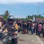 Sentuhan Humanis Polri, Pengawalan Jenazah di Bambalamotu Berjalan Aman dan Kondusif