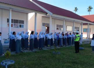 Police to School, Sat Lantas Polres Pasangkayu Edukasi Pelajar Jadi Pelopor Keselamatan Berlalu Lintas