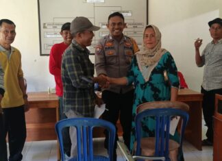 Problem Solving Bhabinkamtibmas di Desa Tikke: Mediasi, Kedua Pihak Sepakat Berdamai