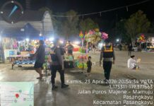 Gerak Senyap Polisi di Malam Hari, Pasangkayu Tetap Aman dan Kondusif