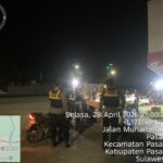 Jaga Kamtibmas, Polisi Sisir Malam Hari di Pasangkayu, Ini Hasilnya!