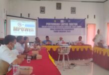 Sinergi Lintas Sektor, Bhabinkamtibmas Hadiri Pertemuan Penguatan Kawasan Tanpa Rokok di Bulutaba