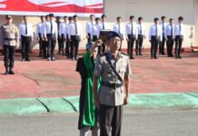 Serah Terima Jabatan Kasat Polairud Polres Pasangkayu Berlangsung Khidmat