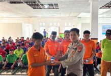 Sosialisasi Bahaya Penyalahgunaan Narkoba Di Rutan Kelas Iib Pasangkayu Berlangsung Aman Dan Kondusif