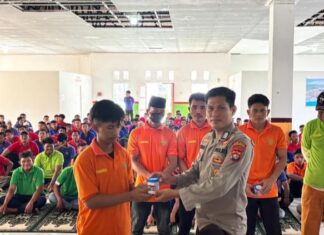 Sosialisasi Bahaya Penyalahgunaan Narkoba Di Rutan Kelas Iib Pasangkayu Berlangsung Aman Dan Kondusif