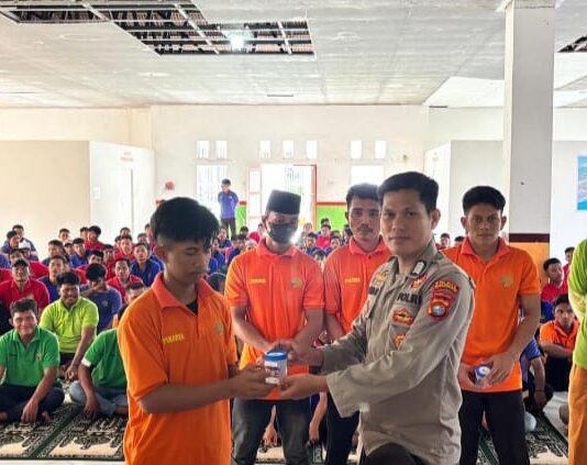 Sosialisasi Bahaya Penyalahgunaan Narkoba Di Rutan Kelas Iib Pasangkayu Berlangsung Aman Dan Kondusif