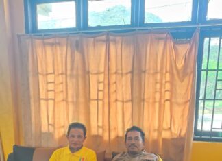 Sambang Dan Koordinasi Polsek Baras Bersama Pemerintah Kecamatan Bulutaba Untuk Cegah Konflik Warga