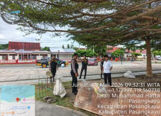 Giat Patroli Pagi Sat Samapta Polres Pasangkayu Ciptakan Situasi Aman Dan Kondusif