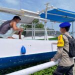 Sat Polairud Polres Pasangkayu Ajak Nelayan Jaga Kamtibmas Dan Kebersihan Pesisir